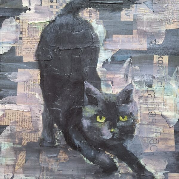 Murr!  a./e, autortehnika, 40x30cm,  2023