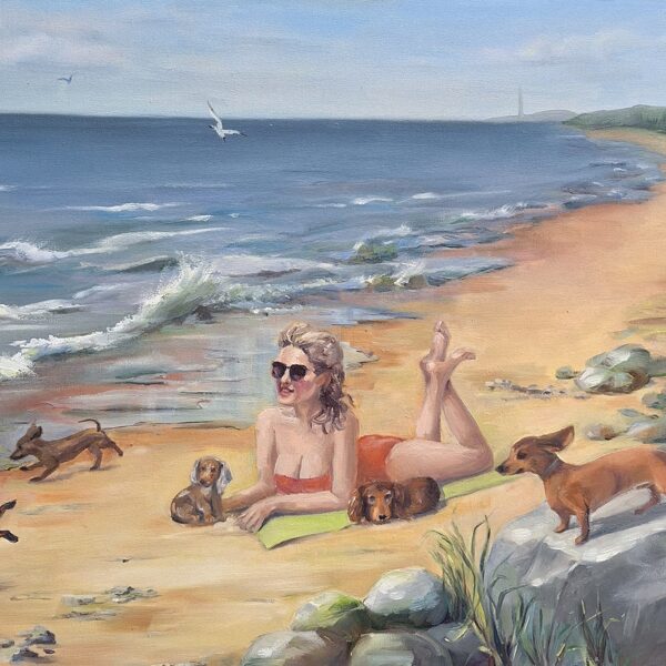 Pasūtījuma glezna, a/e, 2024, PRIVĀTKOLEKCIJĀ