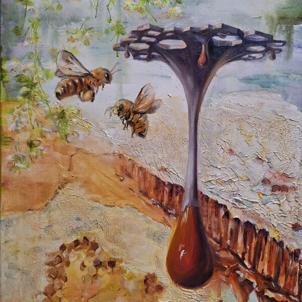 Saldā pilsēta, a/e, 70x50, 2026