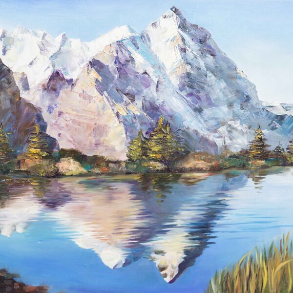 Kalnu aicinājums, a/e, 40x60, 2019, PRIVĀTKOLEKCIJĀ