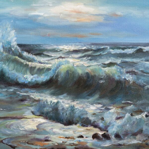 Jūra, a/e, 40x80, 2019