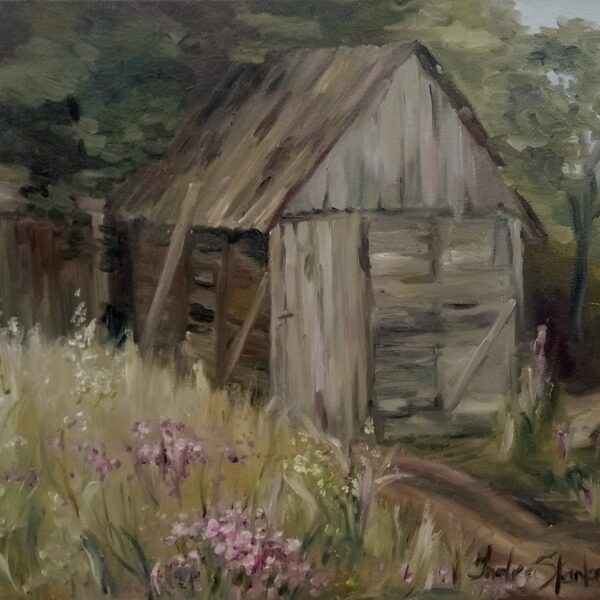 Senie laiki, a/e, 40x50, 2020