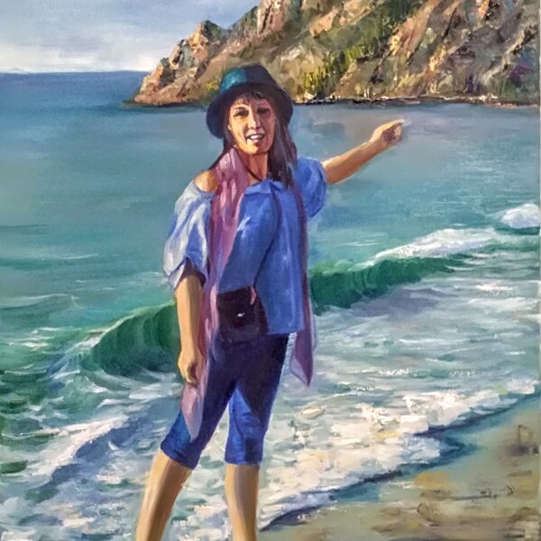 Ceļojumā, a/e, 50x80, 2021, PRIVĀTKOLEKCIJĀ