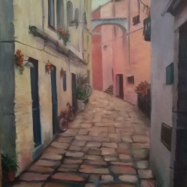 Siesta pie Tirēnu jūras, a/e, 70x50, 2019