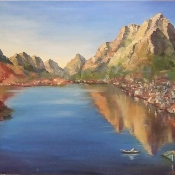 Norvēģijas sāga, a/e, 60x90, 2020