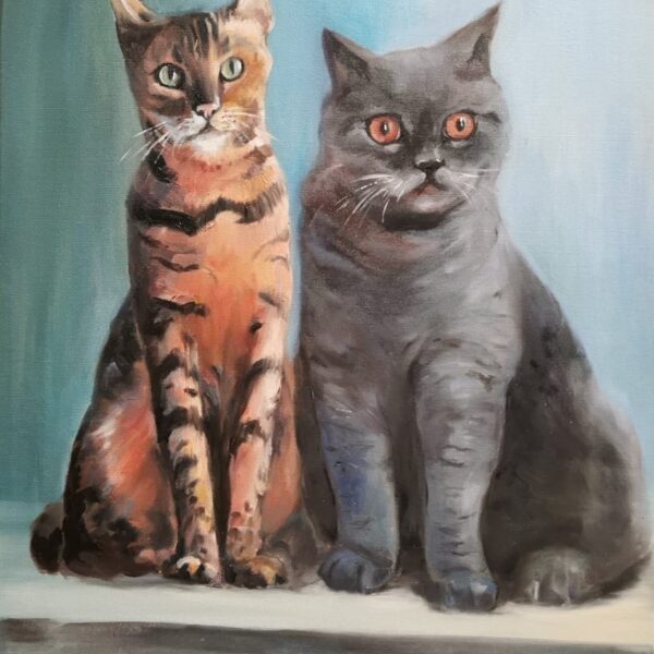 Pasūtījuma glezna, a/e, 60x50, 2025, PRIVĀTKOLEKCIJĀ