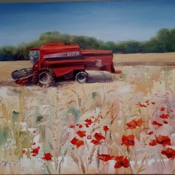 Darba duna, a/e, 60x80, 2020 PRIVATKOLEKCIJĀ