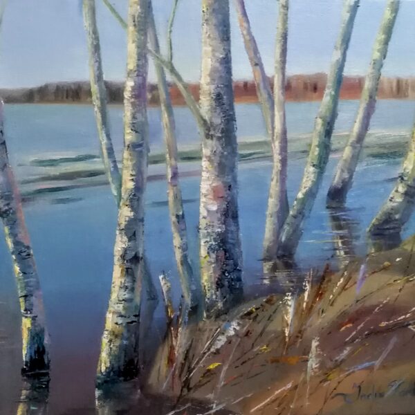 Palu laiks, a/e, 40x60, 2021