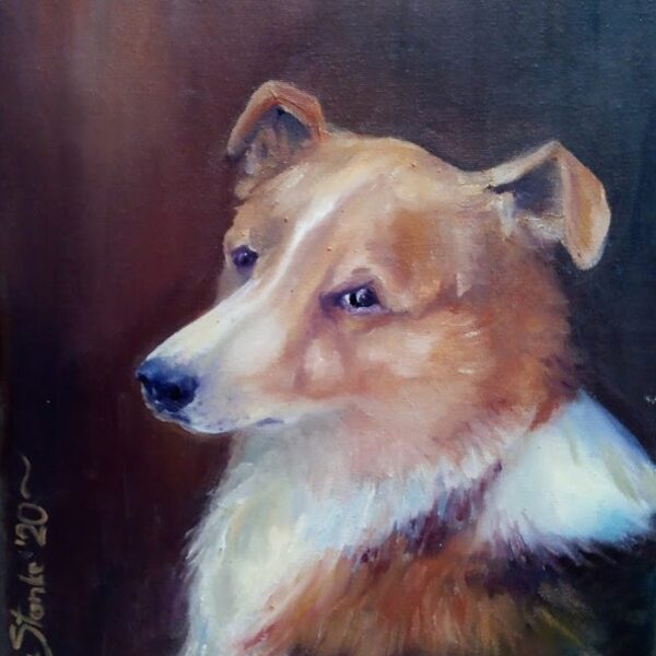 Susis, a/e, 40x30, 2020, PRIVĀTKOLEKCIJĀ